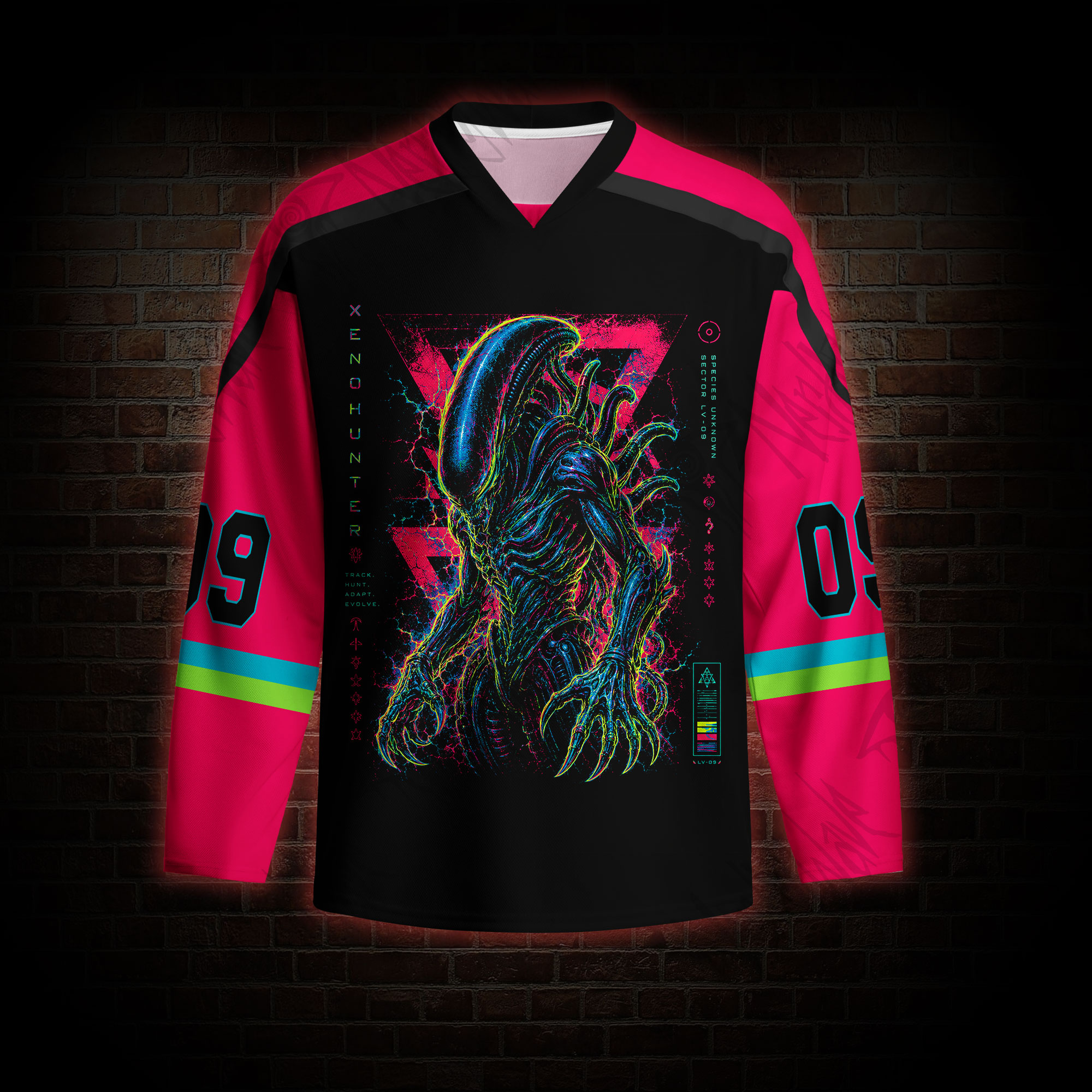 Species Unknown Long Sleeve Hockey Jersey