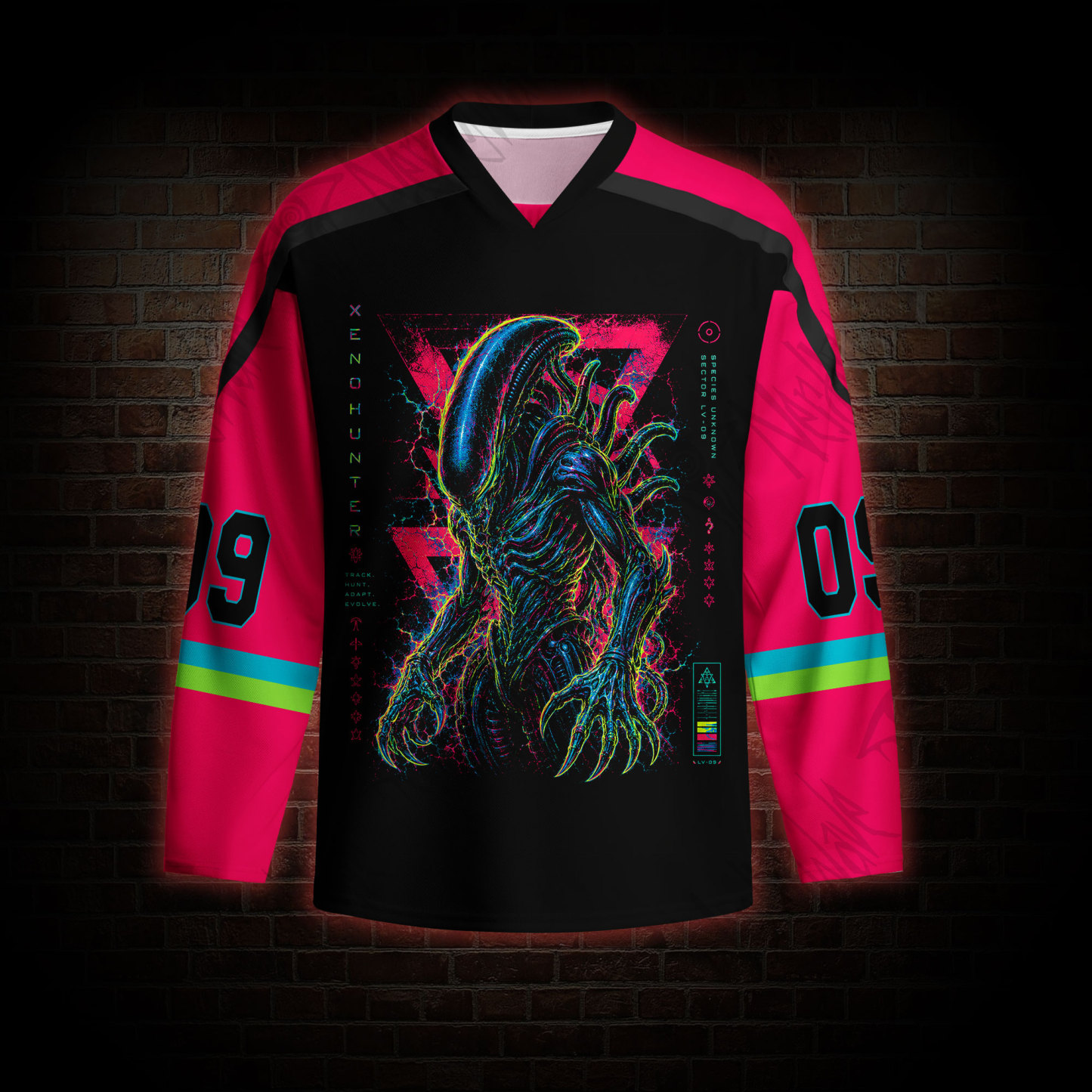 Species Unknown Long Sleeve Hockey Jersey