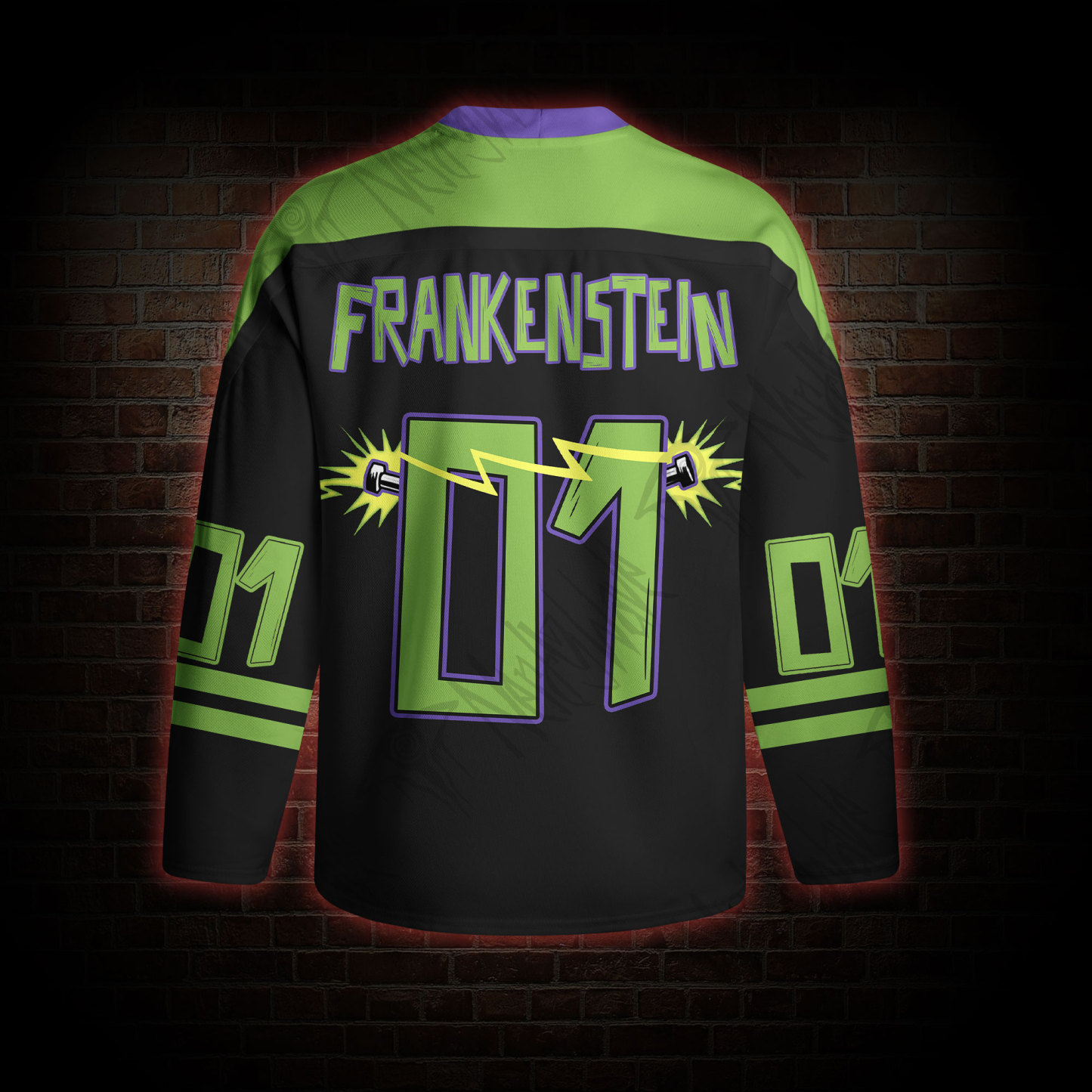 There're Alive! Long Sleeve Hockey Jersey
