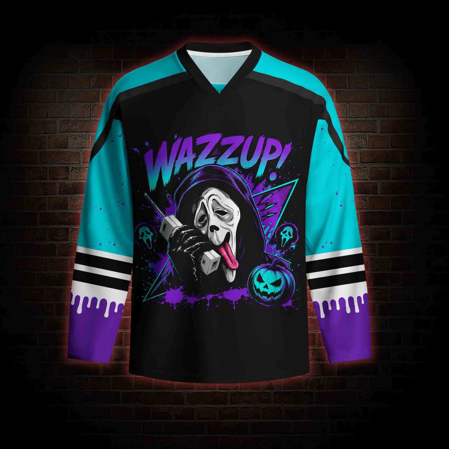 Wazzup Long Sleeve Hockey Jersey