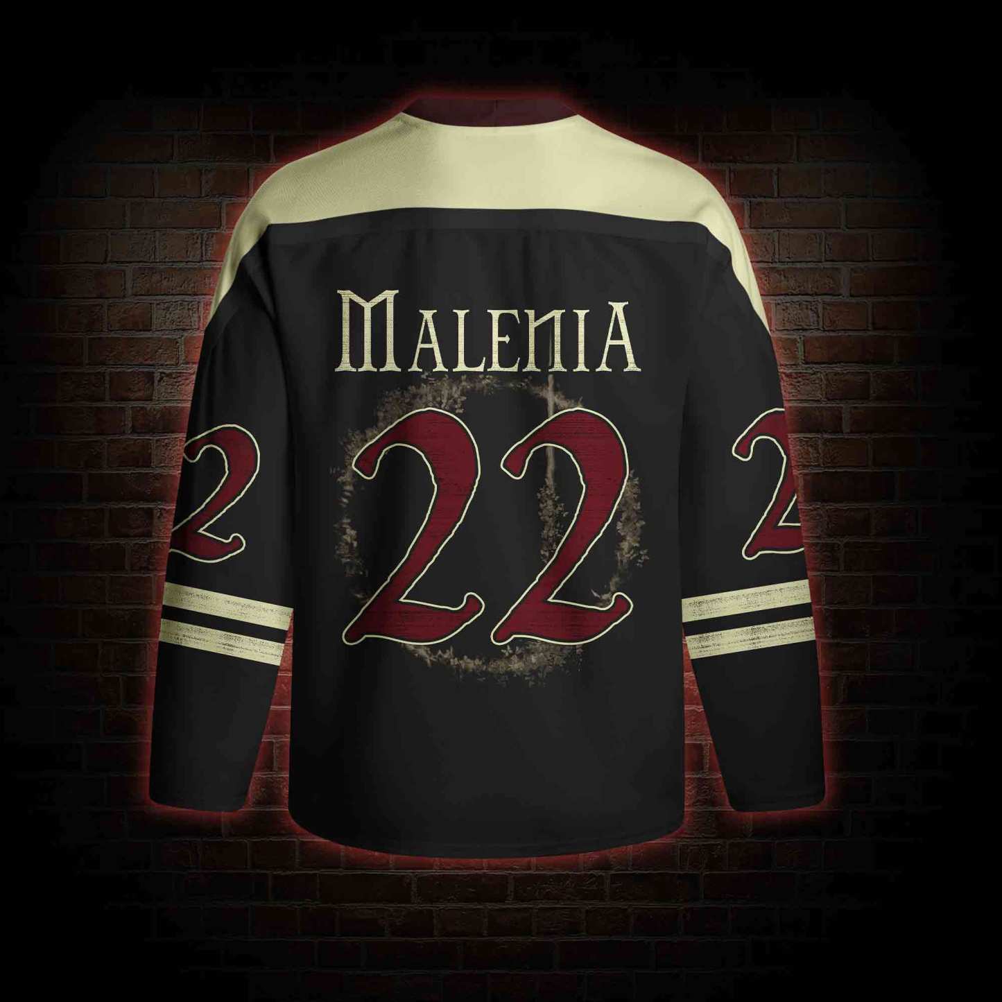 Cursed Goddess Long Sleeve Hockey Jersey