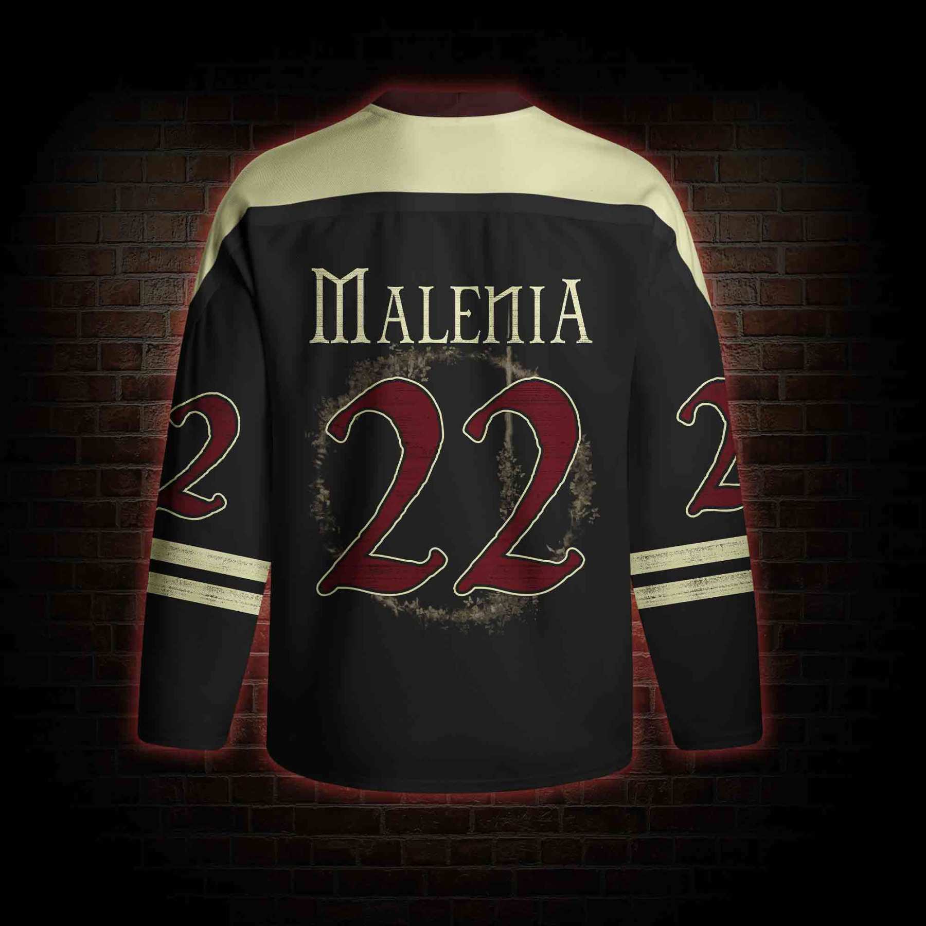 Cursed Goddess Long Sleeve Hockey Jersey