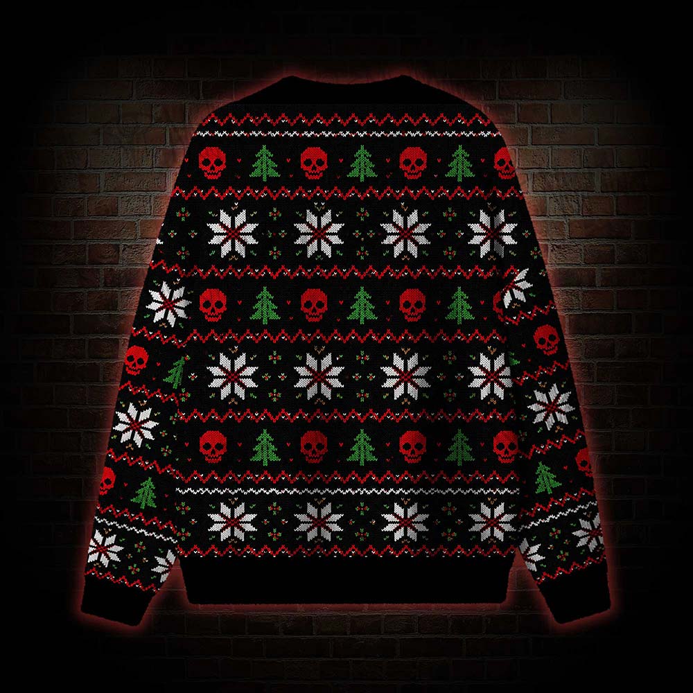 Satan Claus Ugly Sweatshirts