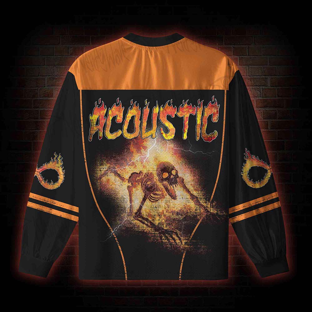 Autism V-Neck Long Sleeve Jersey
