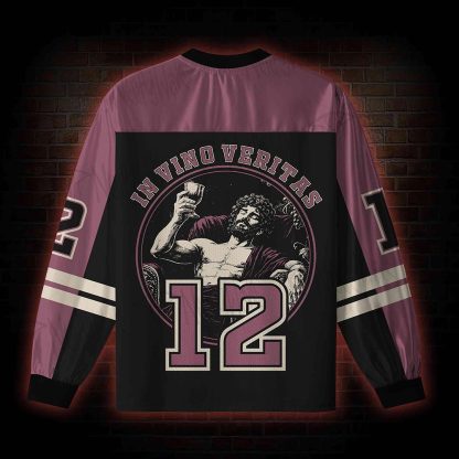 God of Wine Greek mythology V-Neck Long Sleeve Jersey
