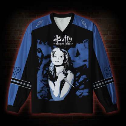 Sunnydale Slayers V-Neck Long Sleeve Jersey