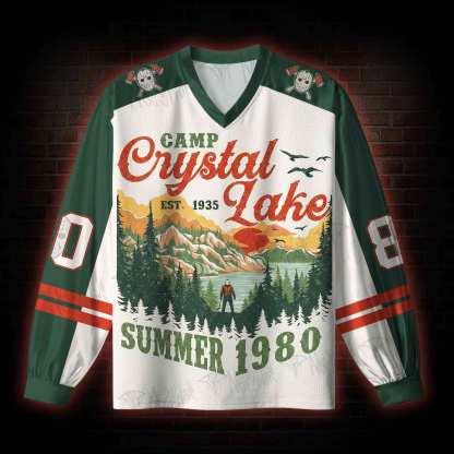 Summer 1980 V-Neck Long Sleeve Jersey
