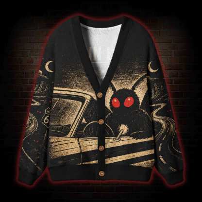 We're Going Lurking Cardigan Sweater