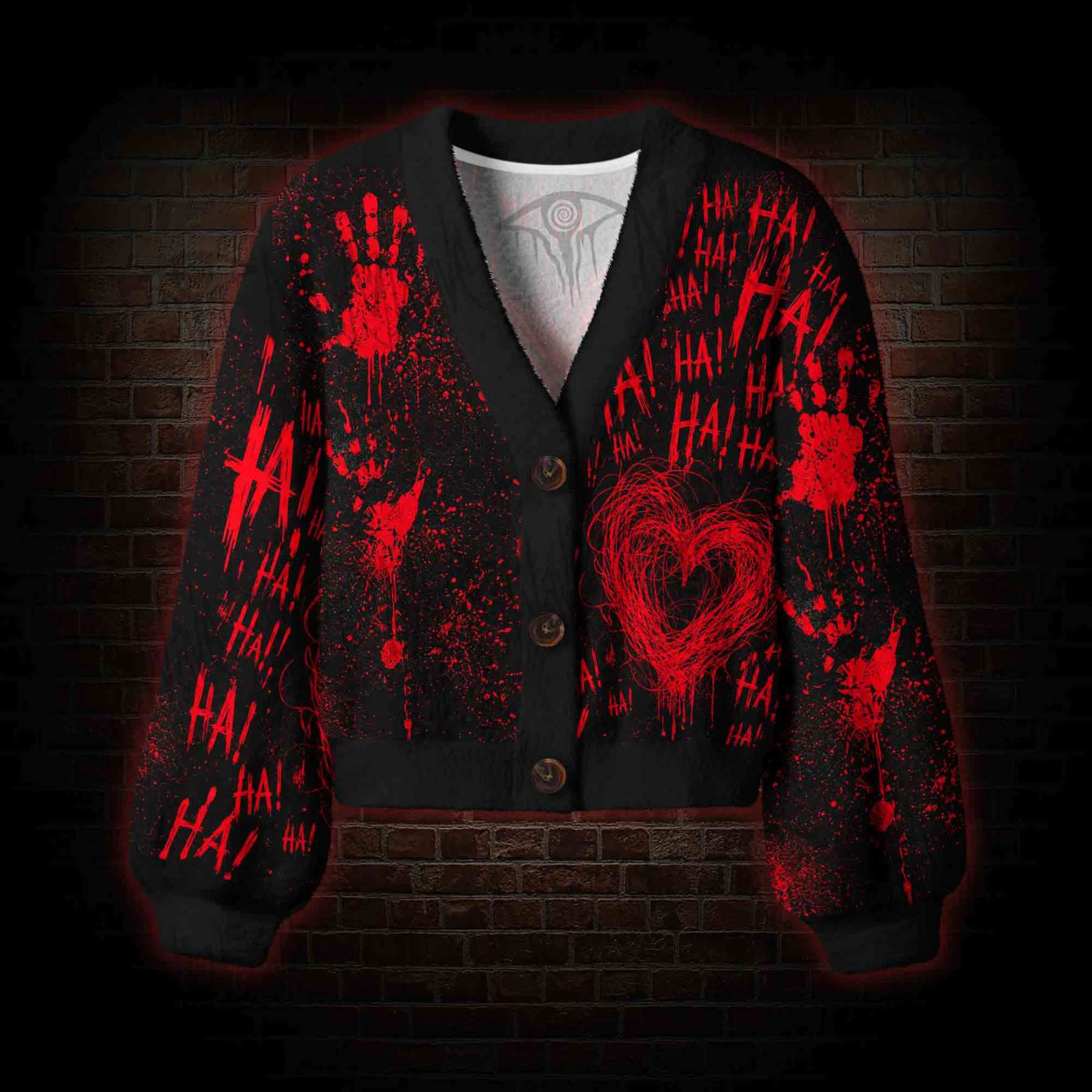 Mad Laugh Women's Cardigan Sweater