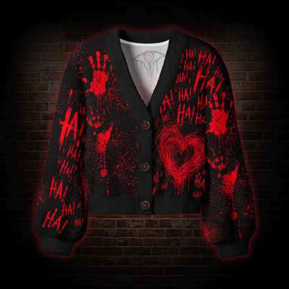 Mad Laugh Women's Cardigan Sweater