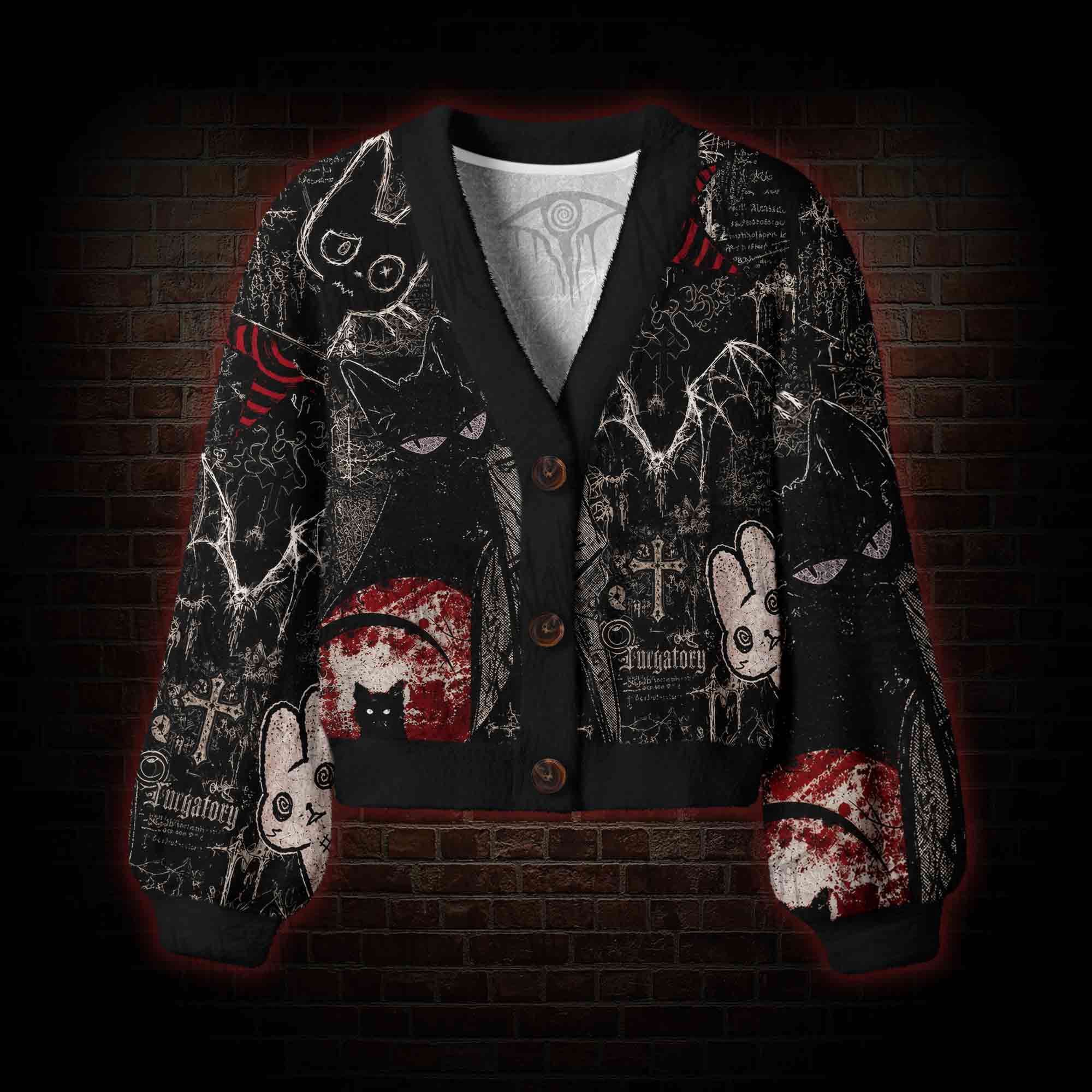Welcome to Purgatory Women's Cardigan Sweater