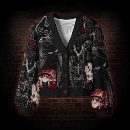 Welcome to Purgatory Women's Cardigan Sweater