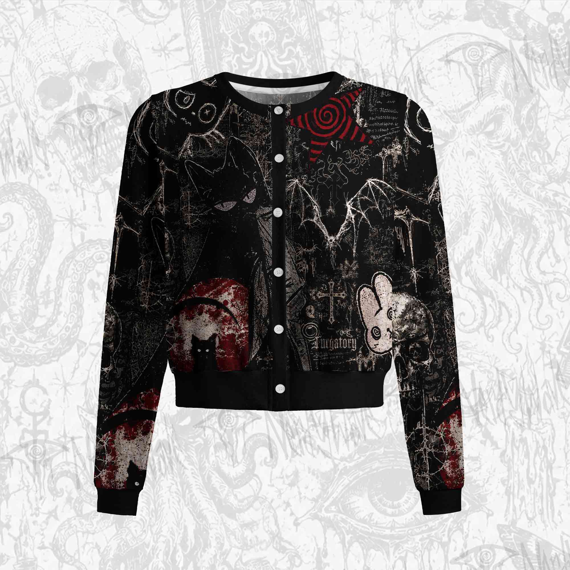Welcome to Purgatory Light Weight Cardigan Sweater