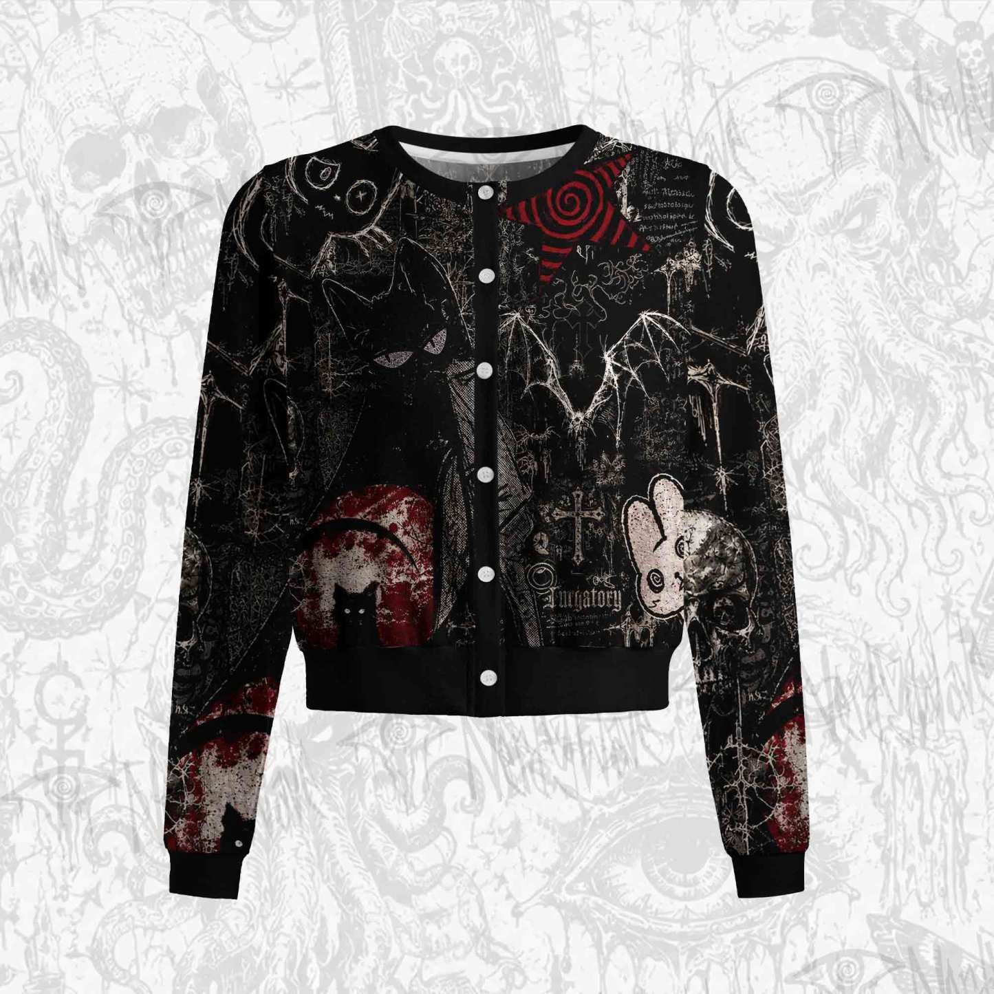 Welcome to Purgatory Light Weight Cardigan Sweater