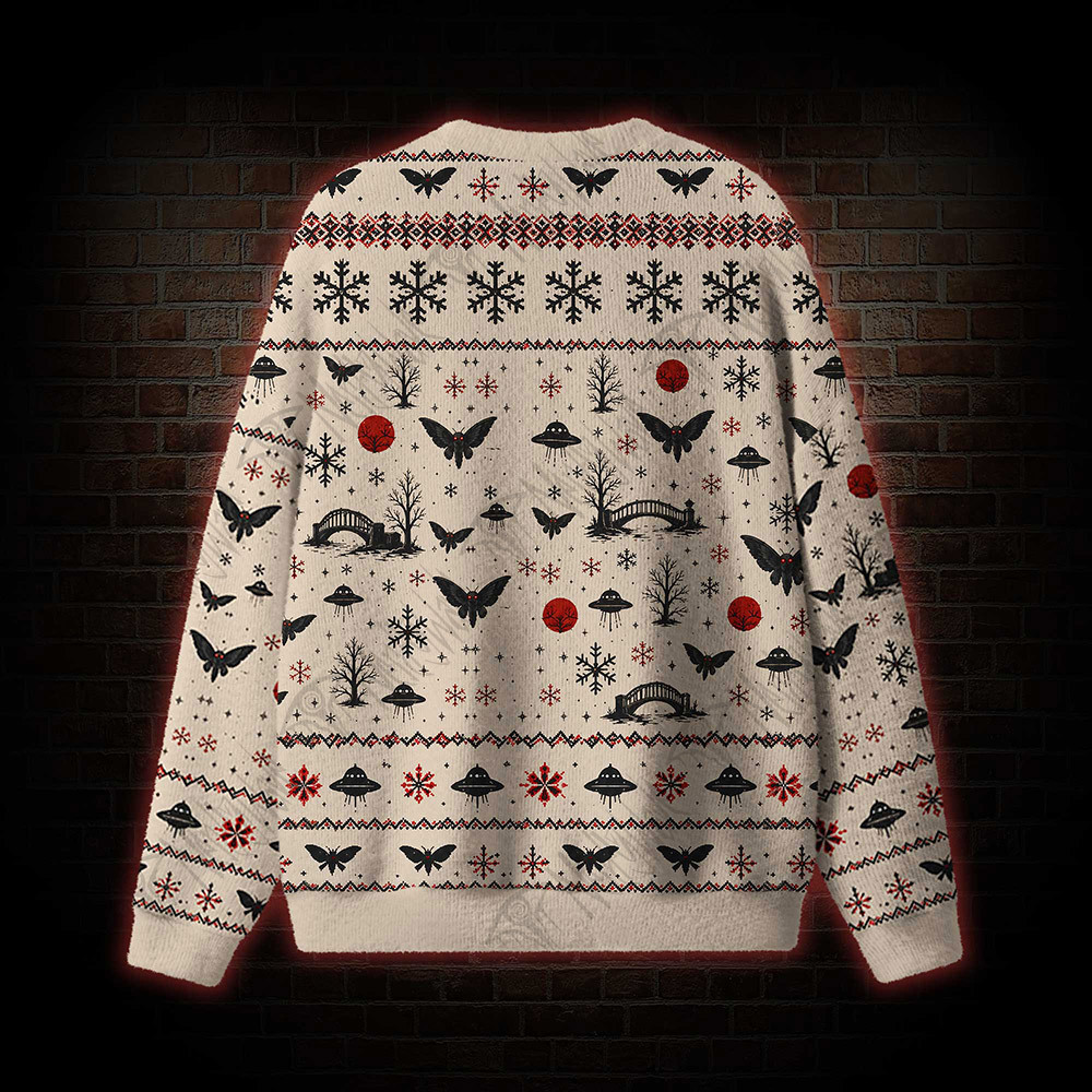 Mothman Cryptid Ugly Sweatshirts