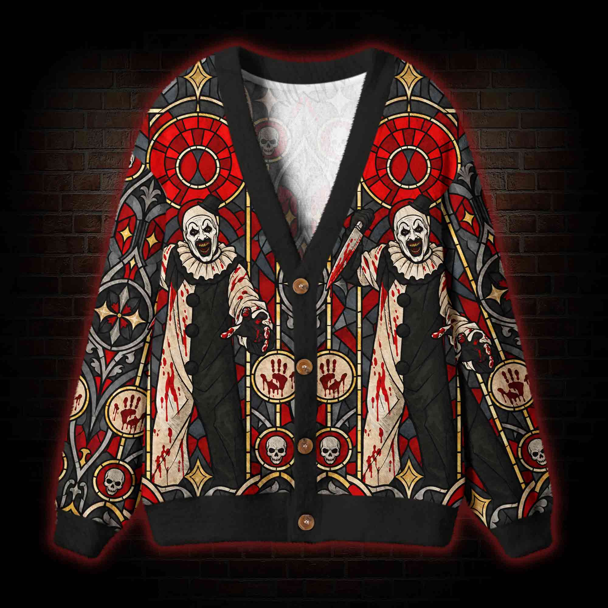 Let Horror Fill Your Heart Cardigan Sweater
