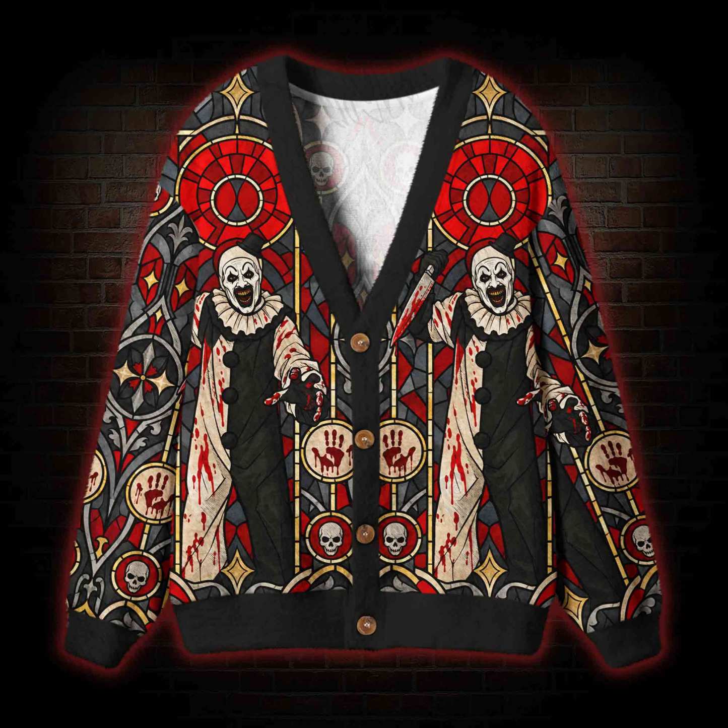 Let Horror Fill Your Heart Cardigan Sweater