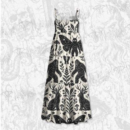 Cryptid Legend Wide Straps Maxi Dress