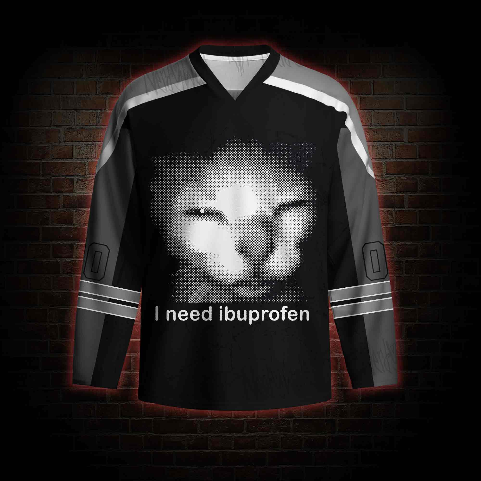 I Need Ibuprofen Hockey Jersey