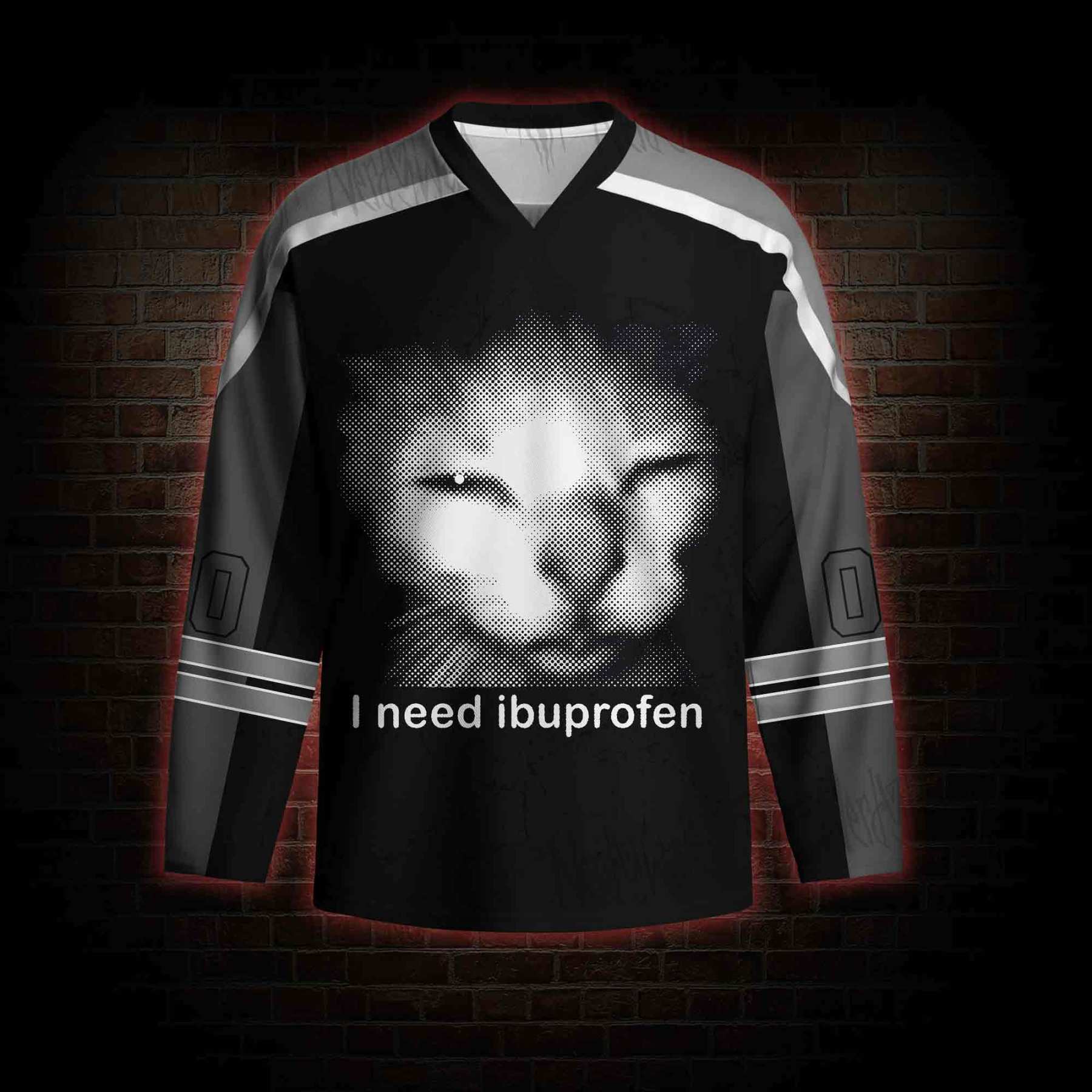 I Need Ibuprofen Hockey Jersey