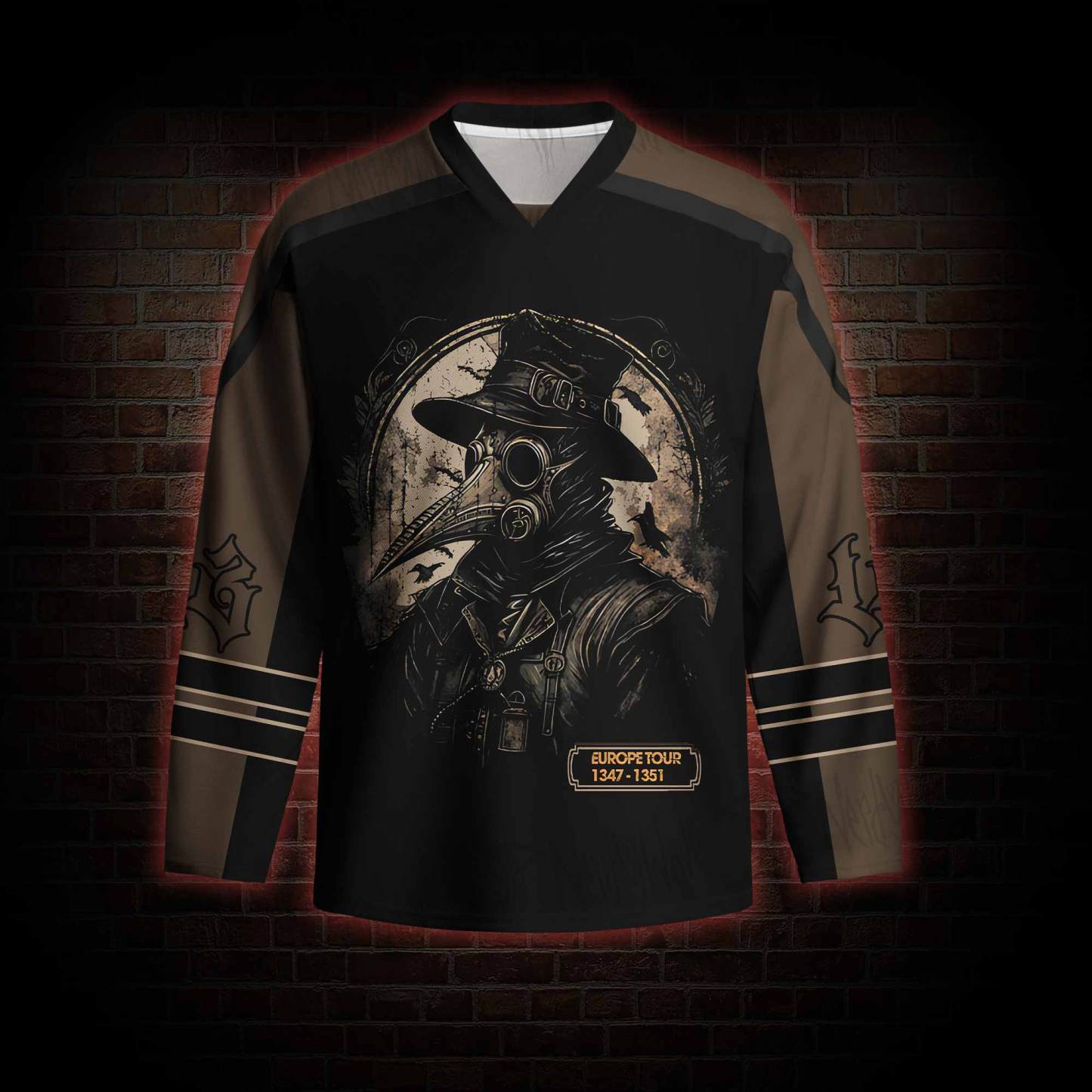 Black Death European Tour Hockey Jersey