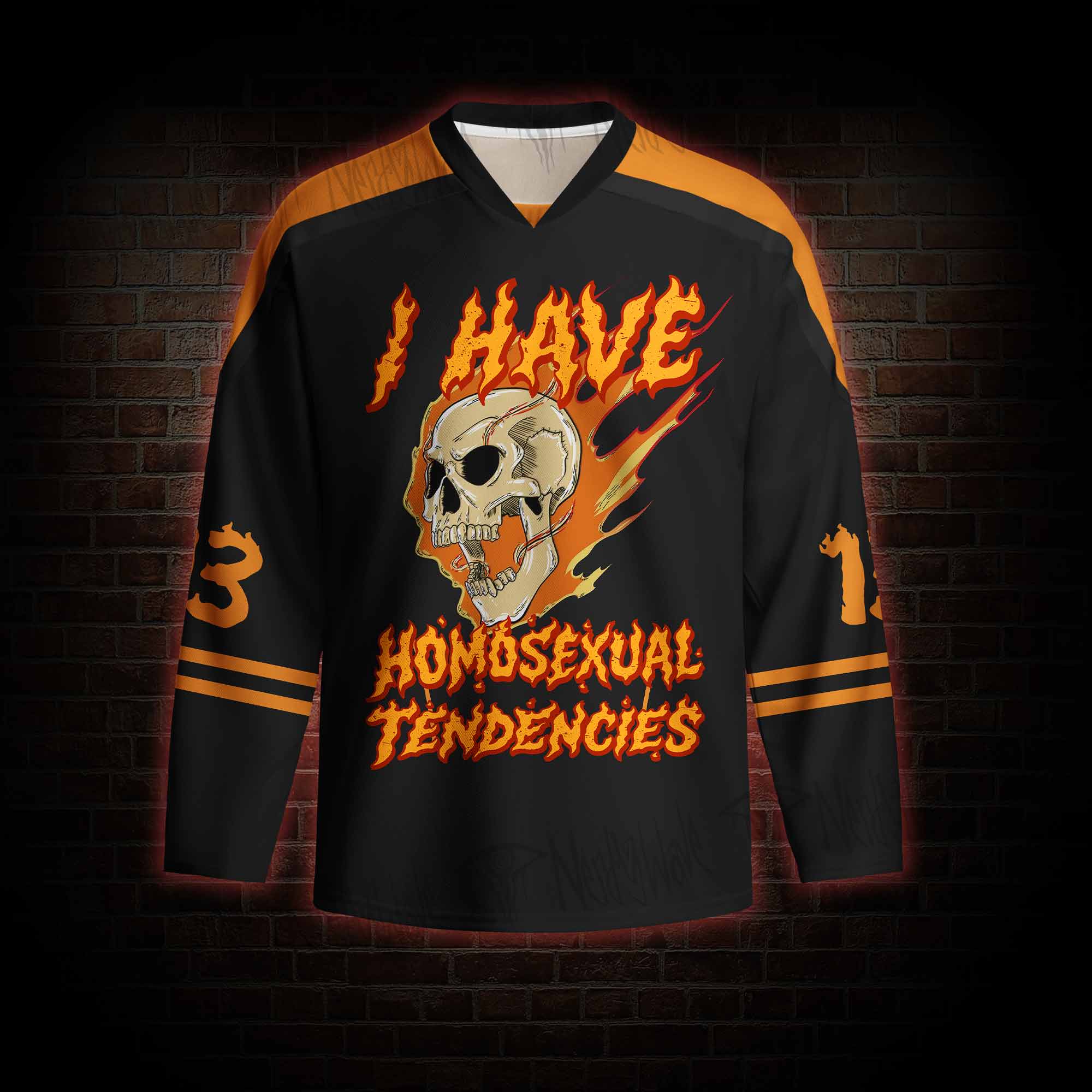 Homosexual Tendencies Hockey Jersey