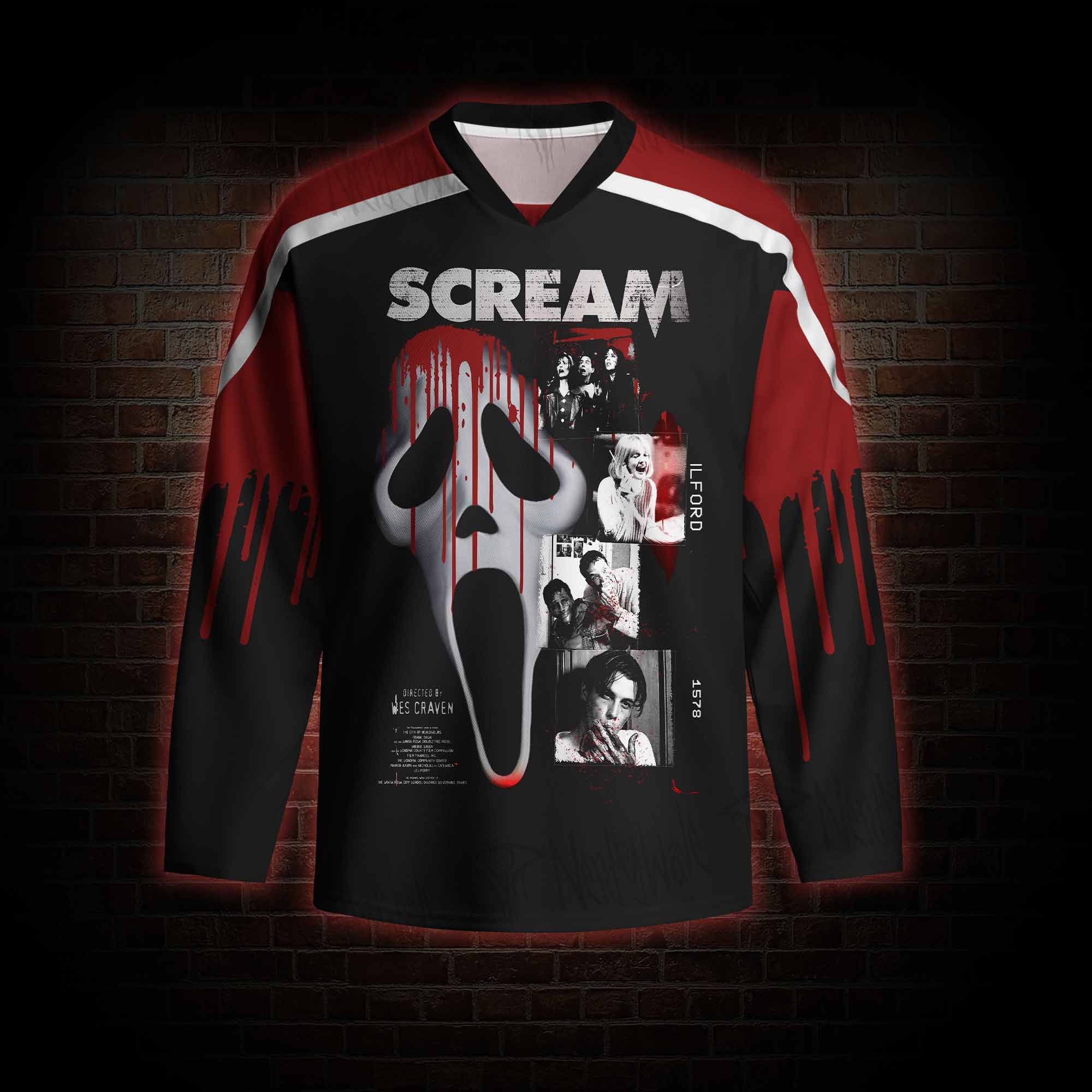 Never Answer the Phone Hockey Jersey
