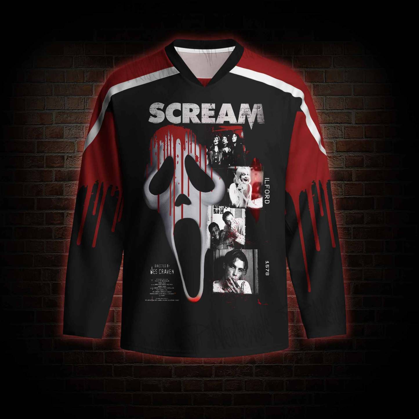Never Answer the Phone Hockey Jersey