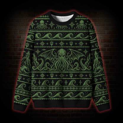 Abyss Cthulhu Ugly Sweatshirts