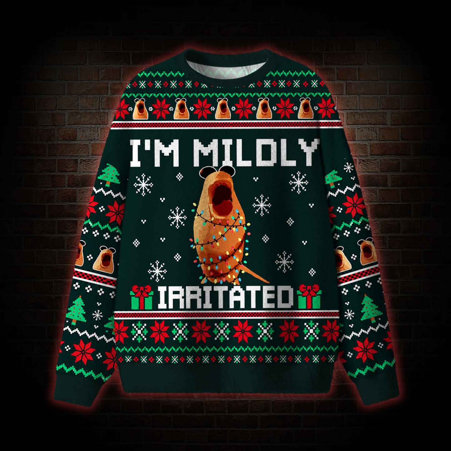 I'm Mildly Irritated Ugly Sweatshirts