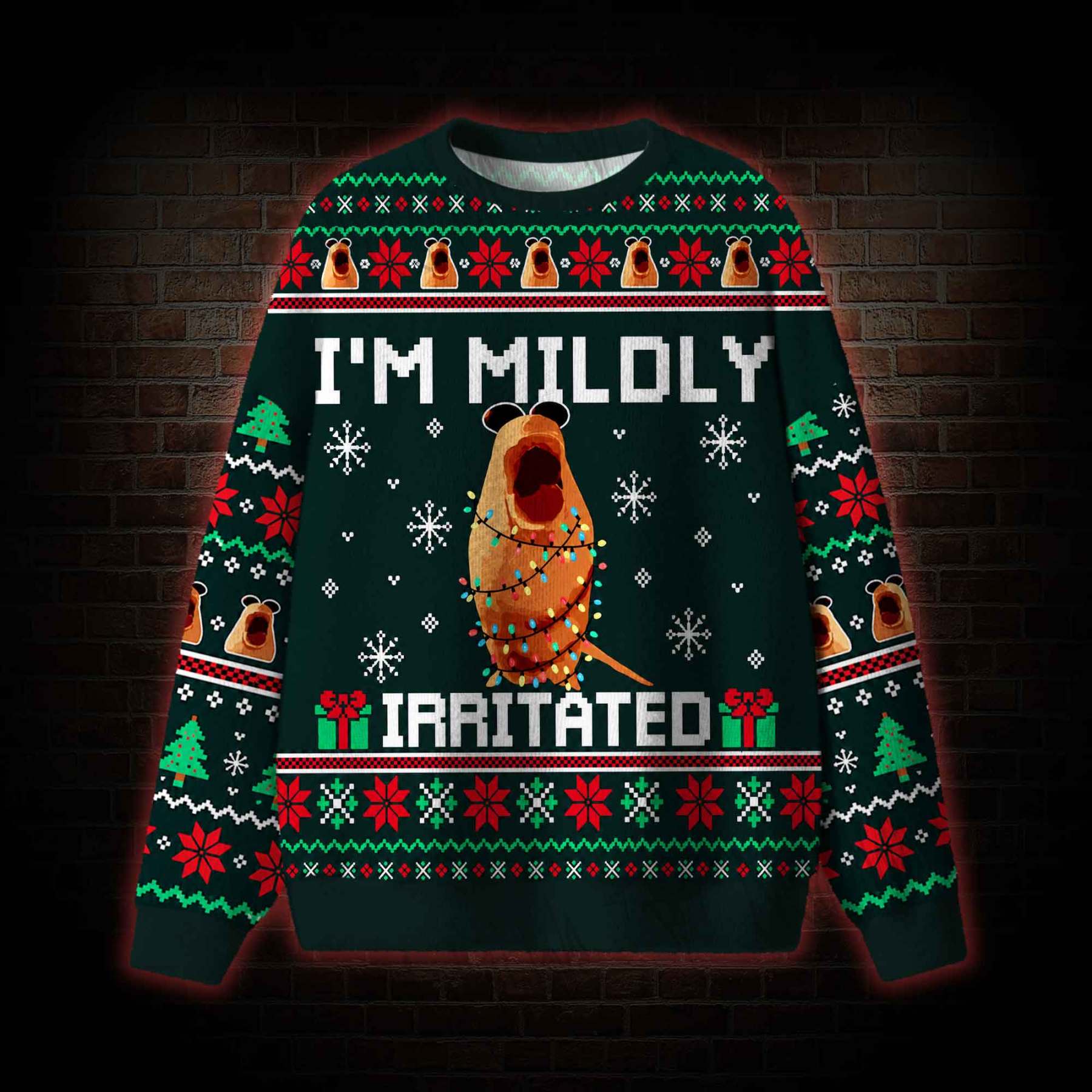 I'm Mildly Irritated Ugly Sweatshirts