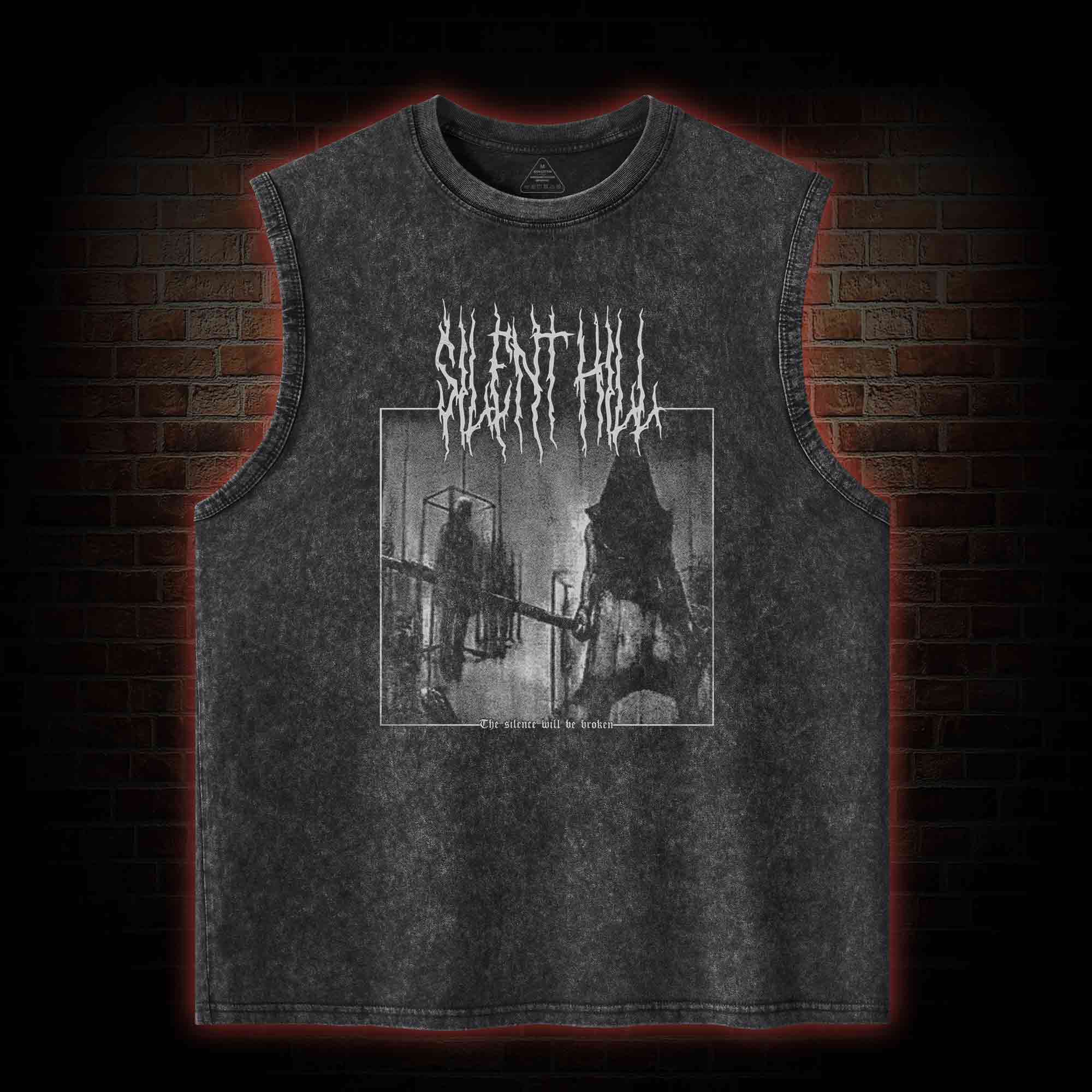 Pyramid Head Washed Tank Top