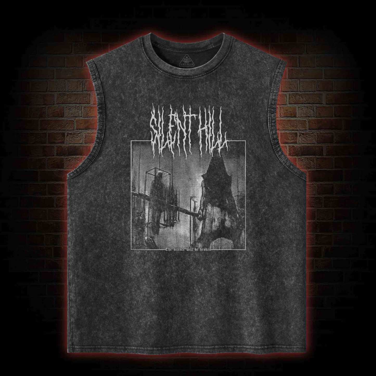 Pyramid Head Washed Tank Top