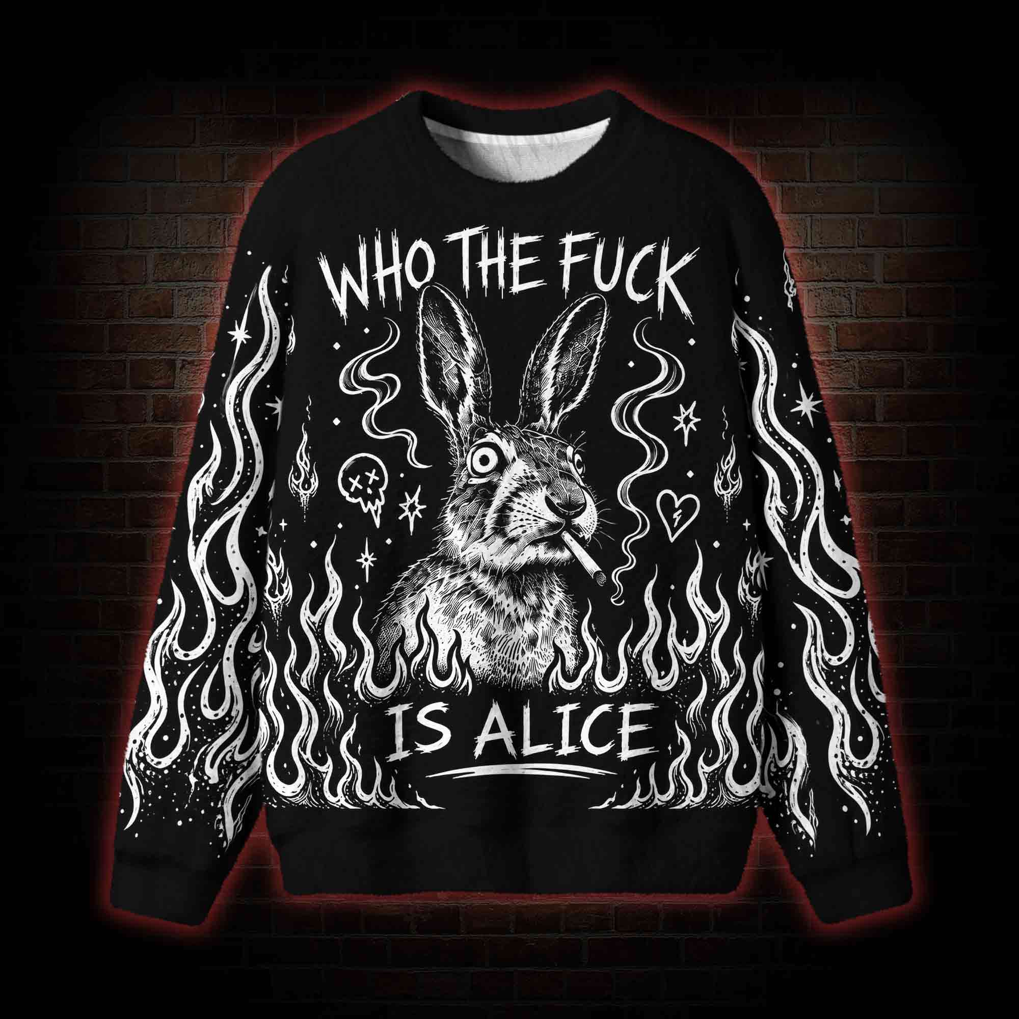 Who the F*ck is Alice Ugly Sweatshirts