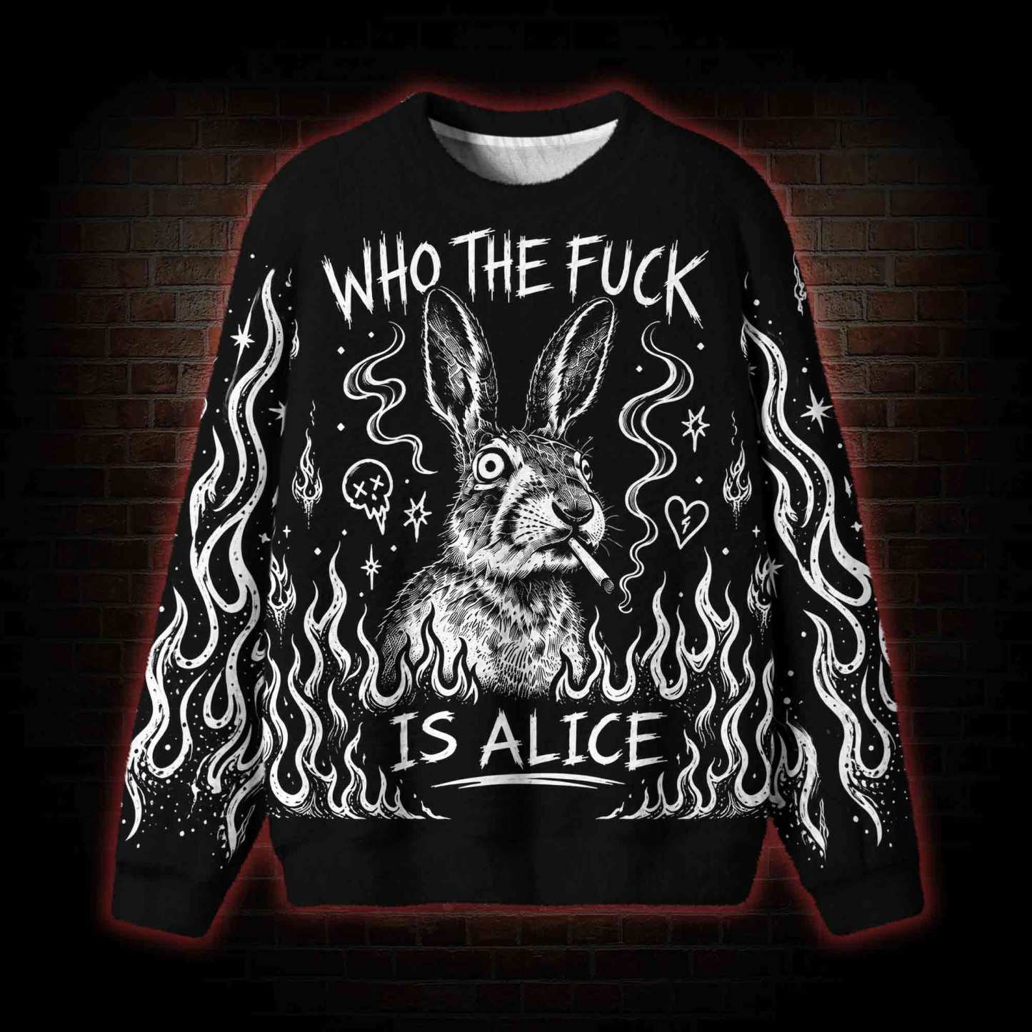 Who the F*ck is Alice Ugly Sweatshirts