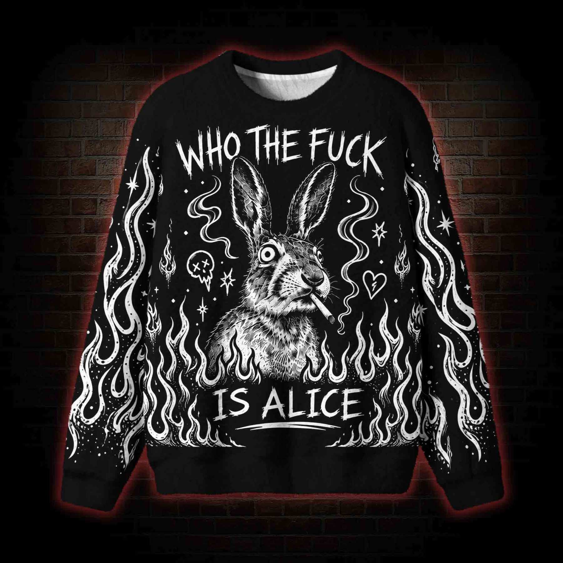 Who the F*ck is Alice Ugly Sweatshirts