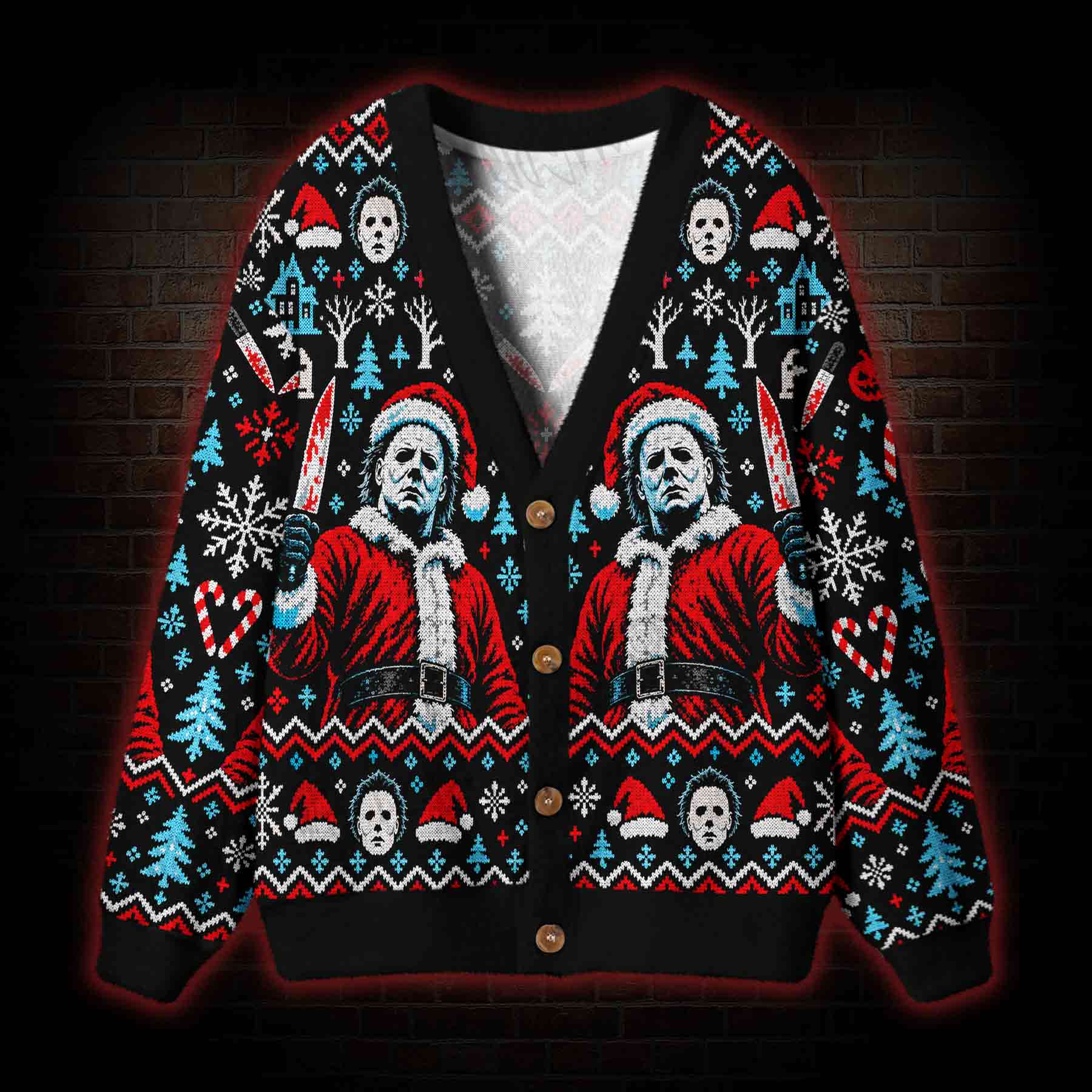 Silent Night Cardigan Sweater