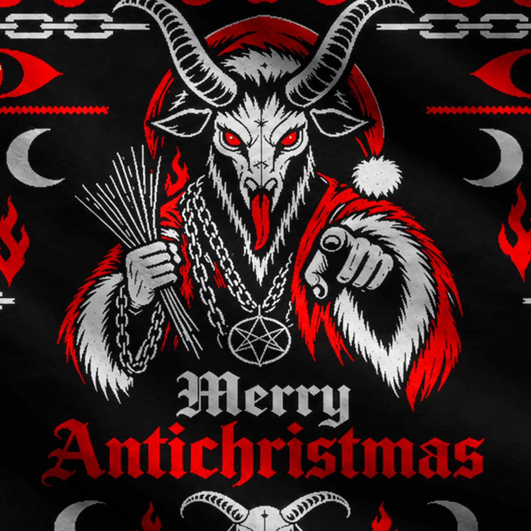 Unholy Night Ugly Sweatshirts