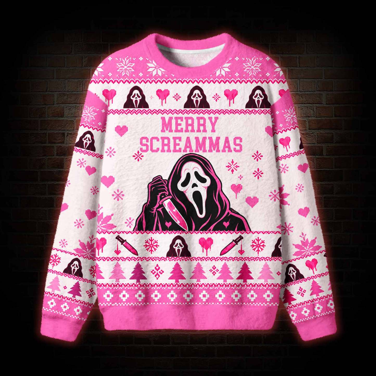 Merry Screammas Ugly Sweatshirts