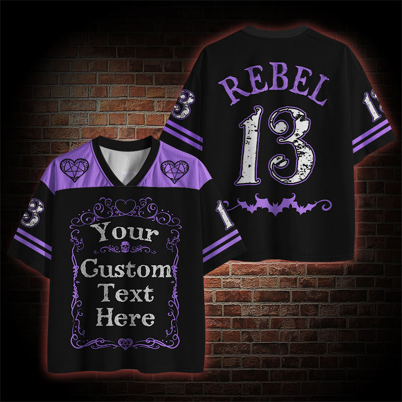 Personalized Your Custom Text Here Mesh Jersey