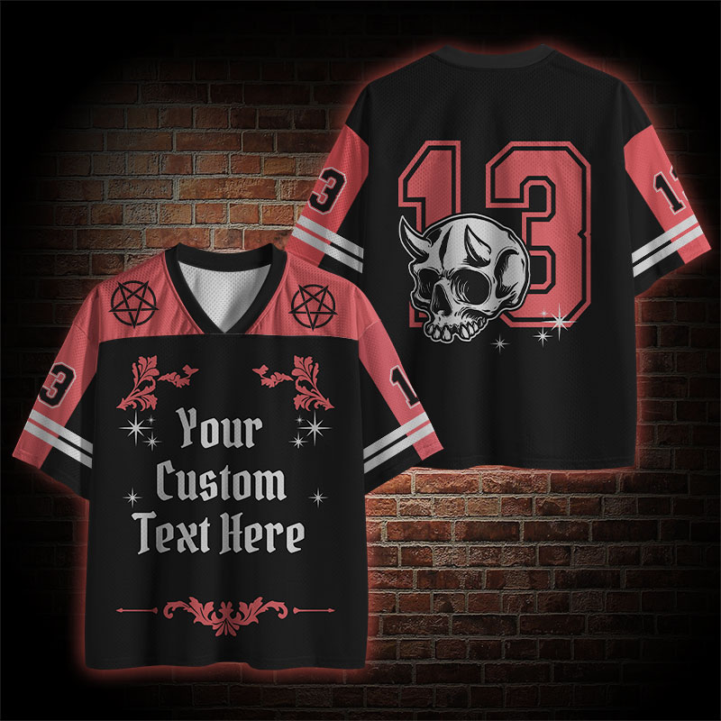 Personalized Your Custom Text Here Mesh Jersey