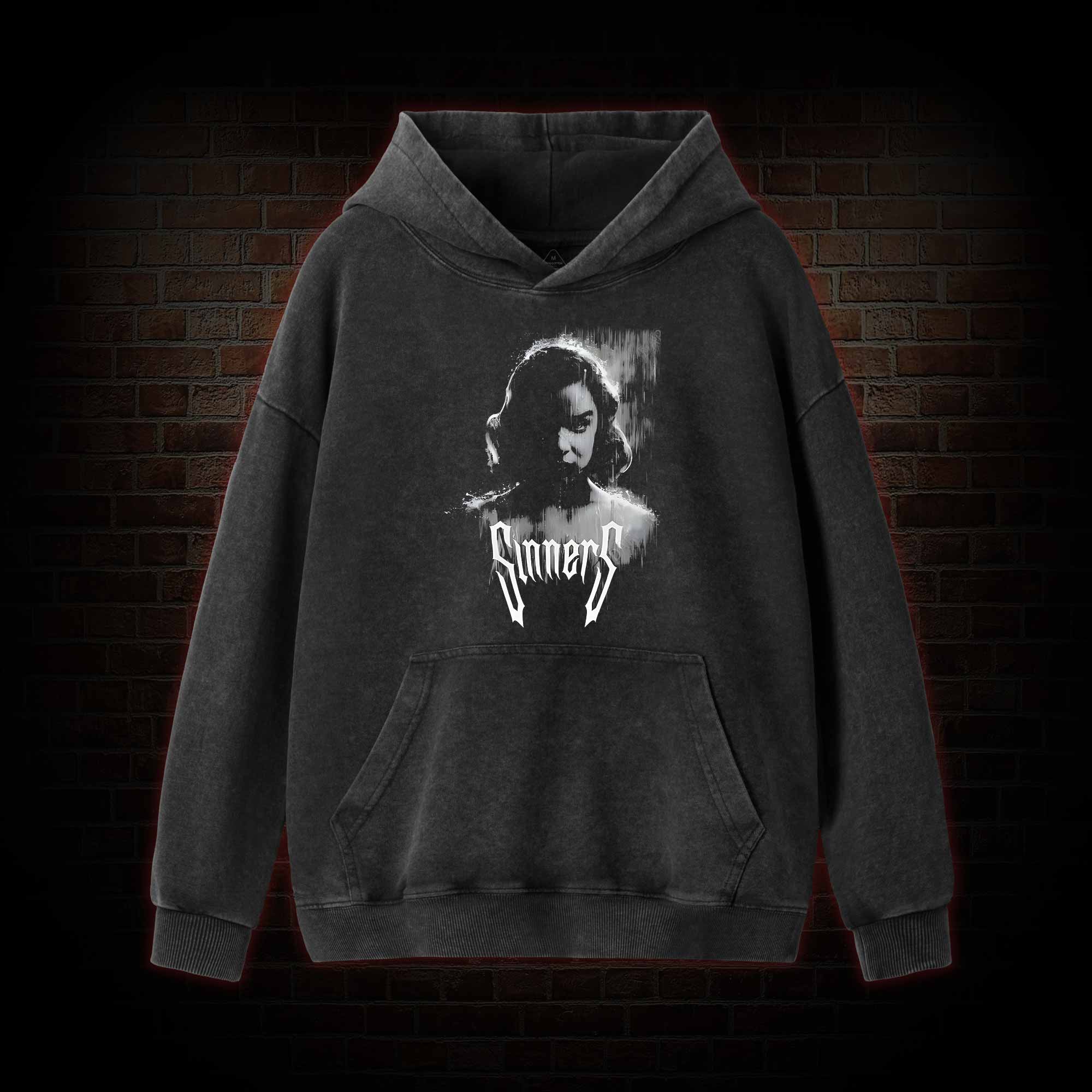 Dance with the Devil Washed Hoodie