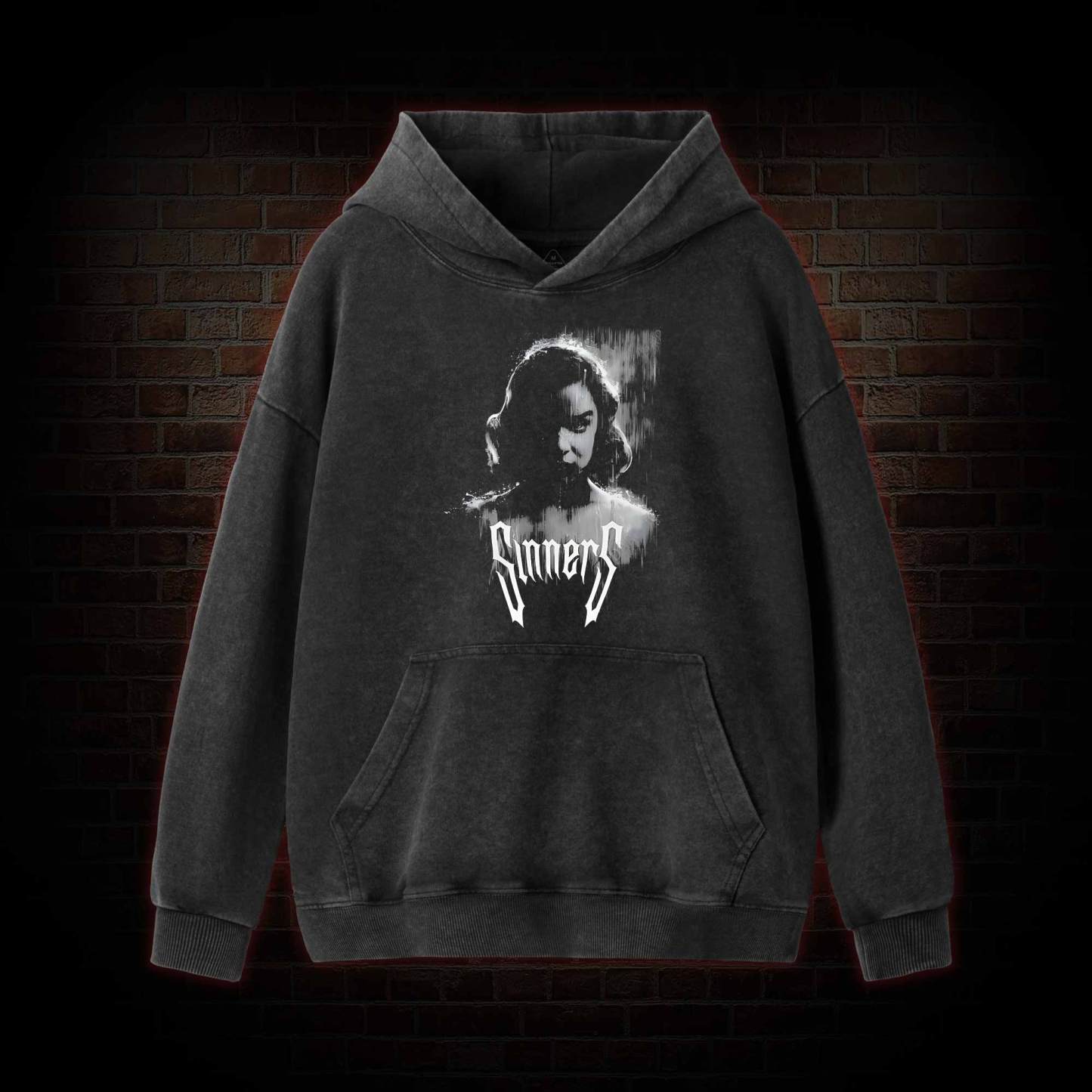 Dance with the Devil Washed Hoodie