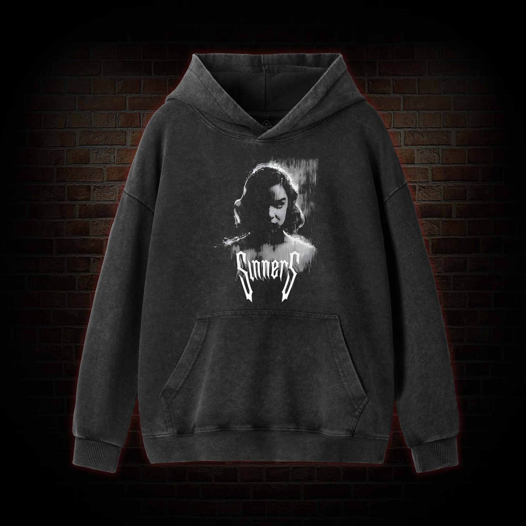 Dance with the Devil Washed Hoodie