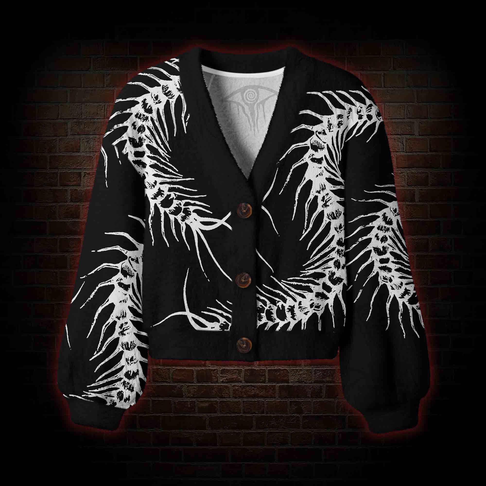 Centipedes Women's Cardigan Sweater