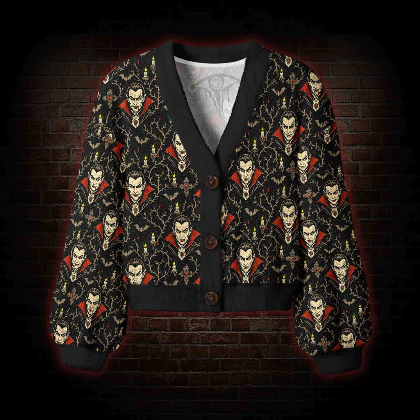 Vampire Lord Women's Cardigan Sweater