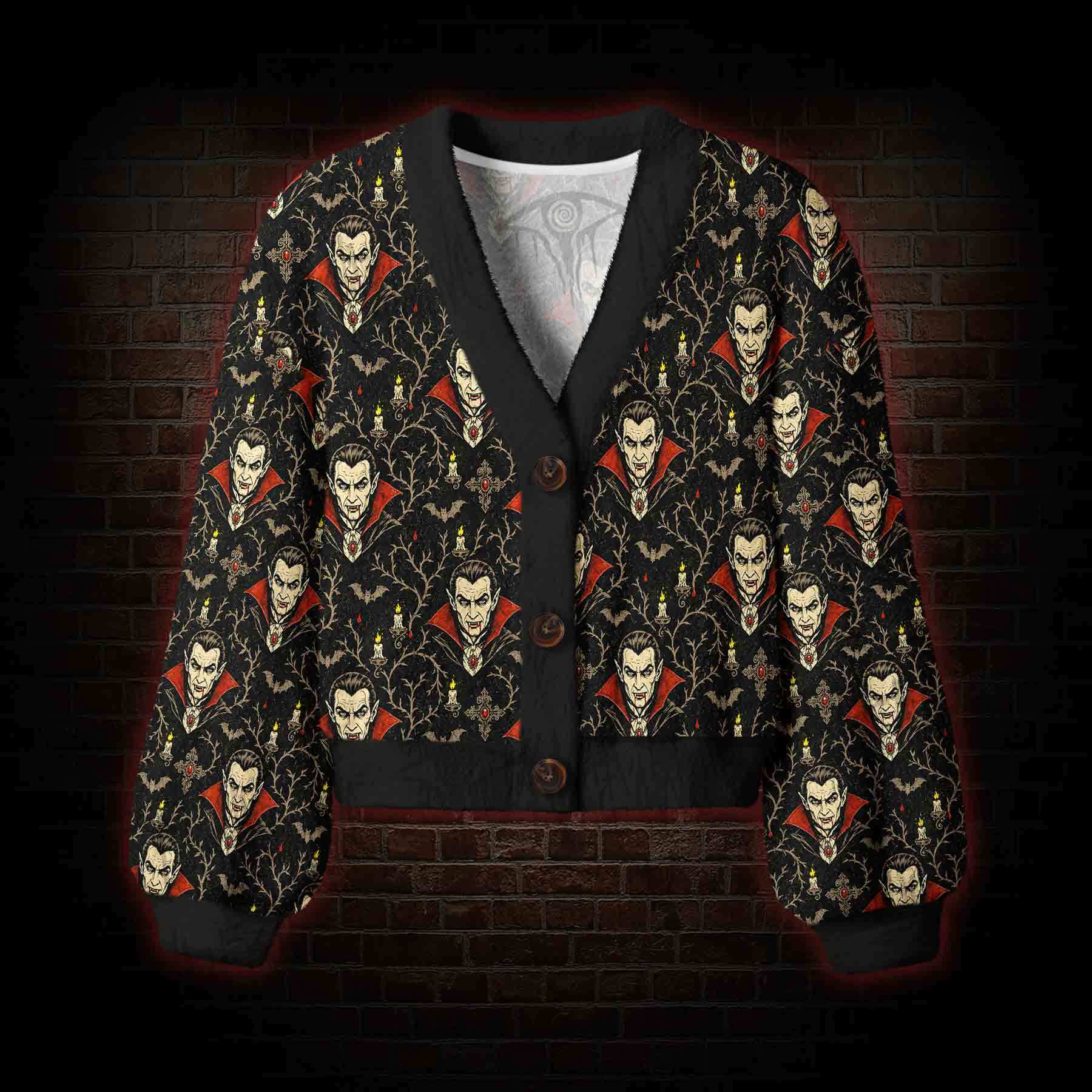 Vampire Lord Women's Cardigan Sweater