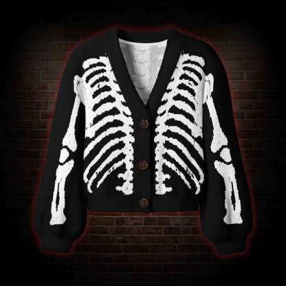 Exoskeleton Women's Cardigan Sweater