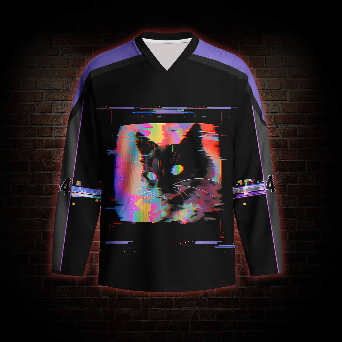 Error 404 Long Sleeve Hockey Jersey