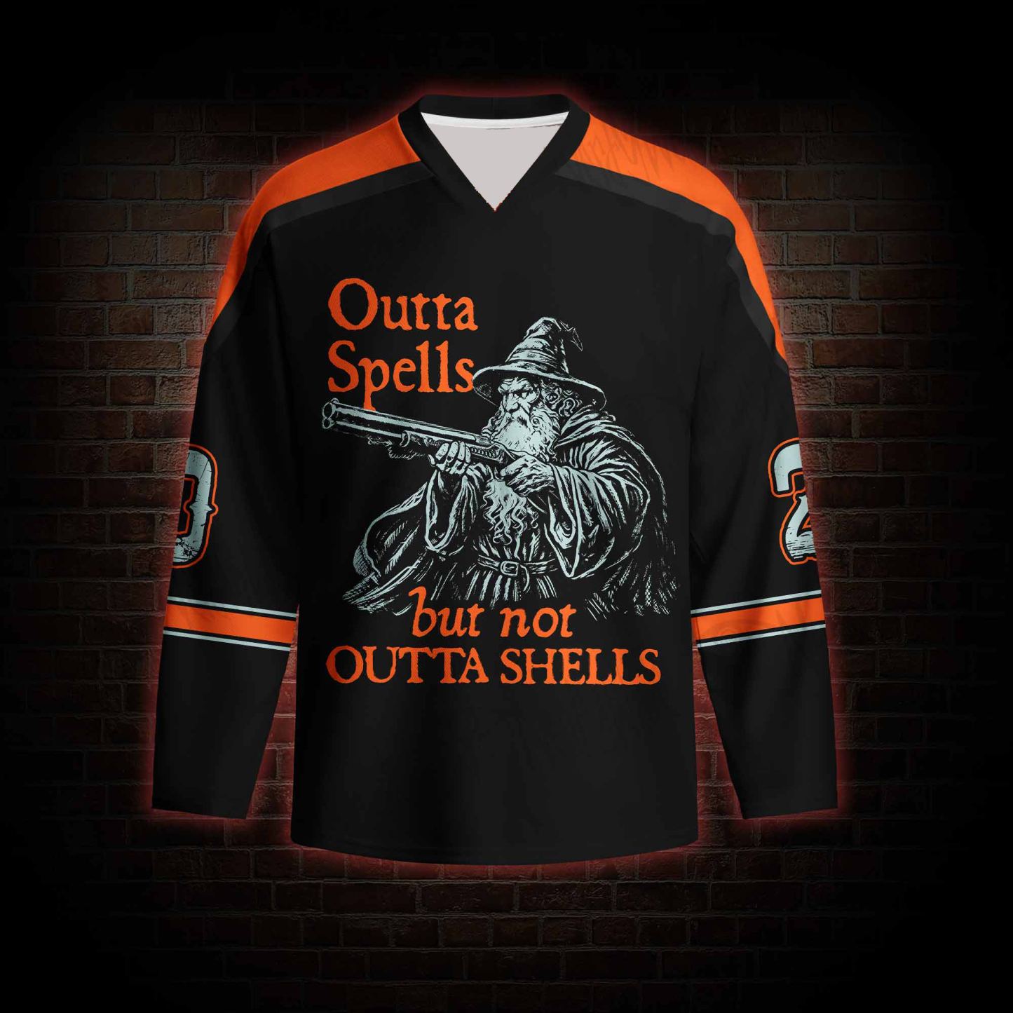 Outta Spells Long Sleeve Hockey Jersey